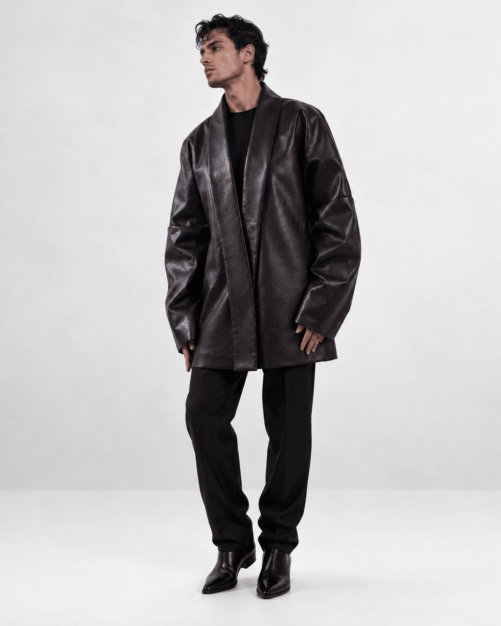 Reversible Unisex Leather & Jean Jacket - MVATIS