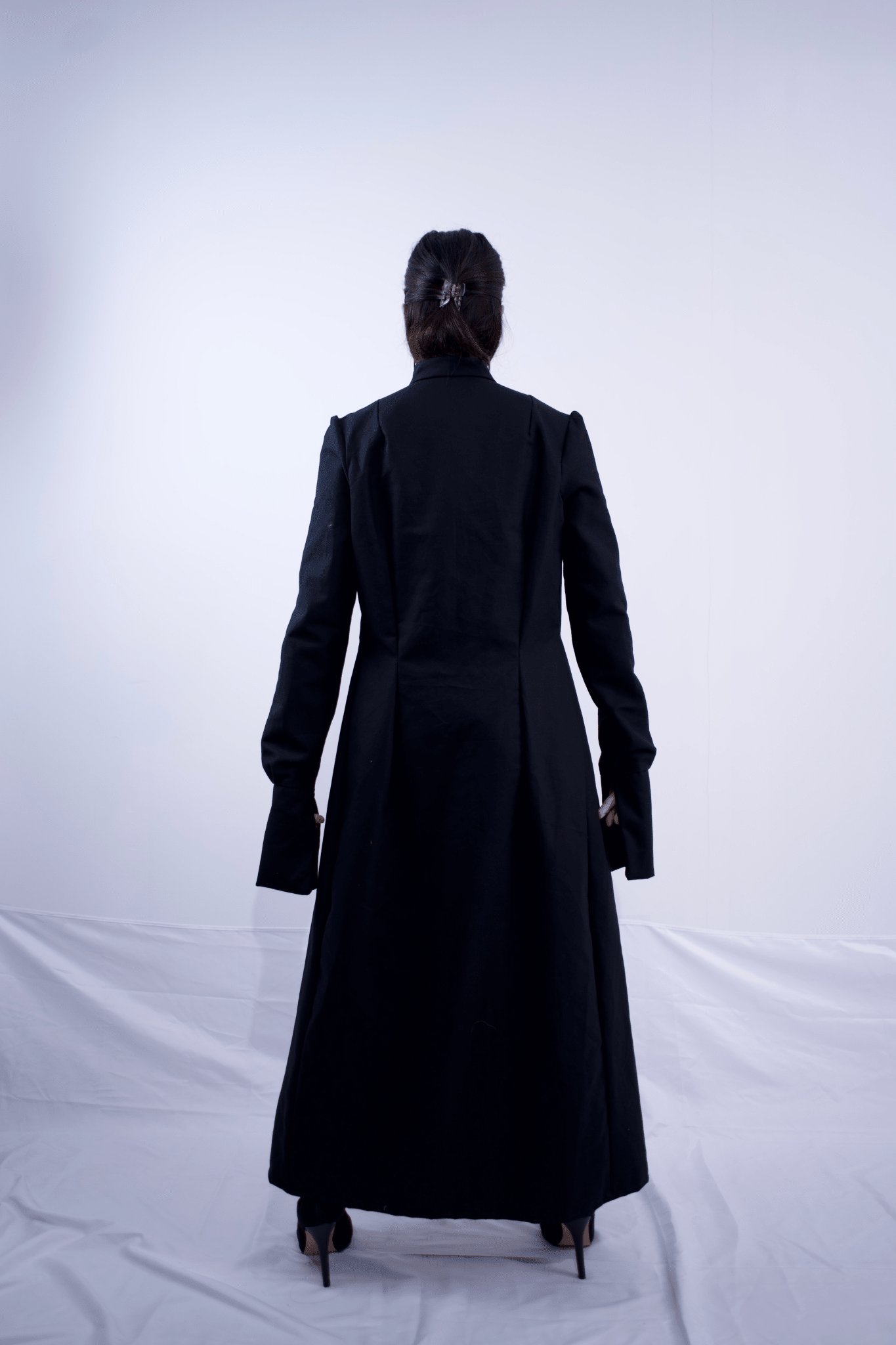 The Signature Shirt Dress in Black - MVATIS