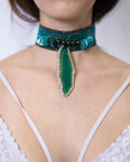 THE SERPENTINE CHOKER GREEN