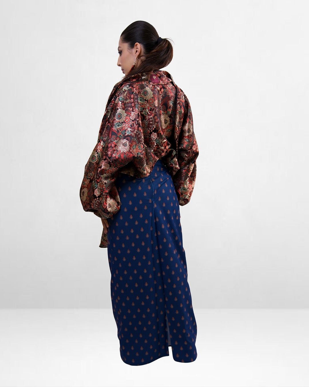 Eccentrica Maxi Velvet Skirt - MVATIS