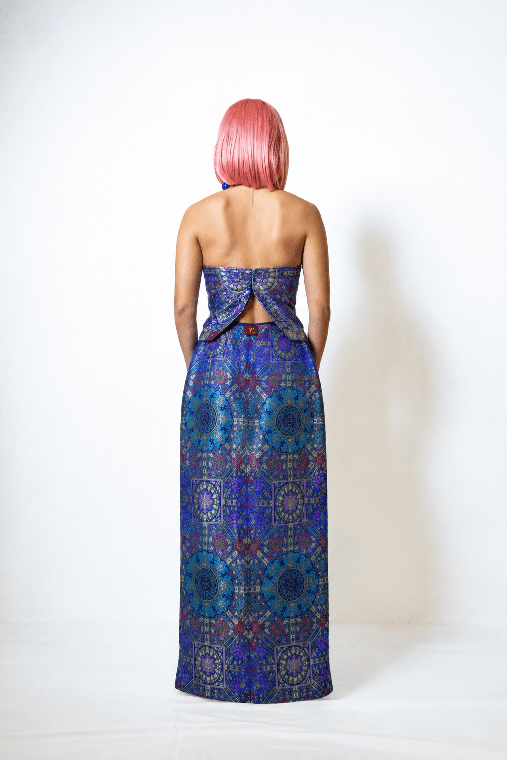 Attitude Maxi Column Skirt with Top - MVATIS