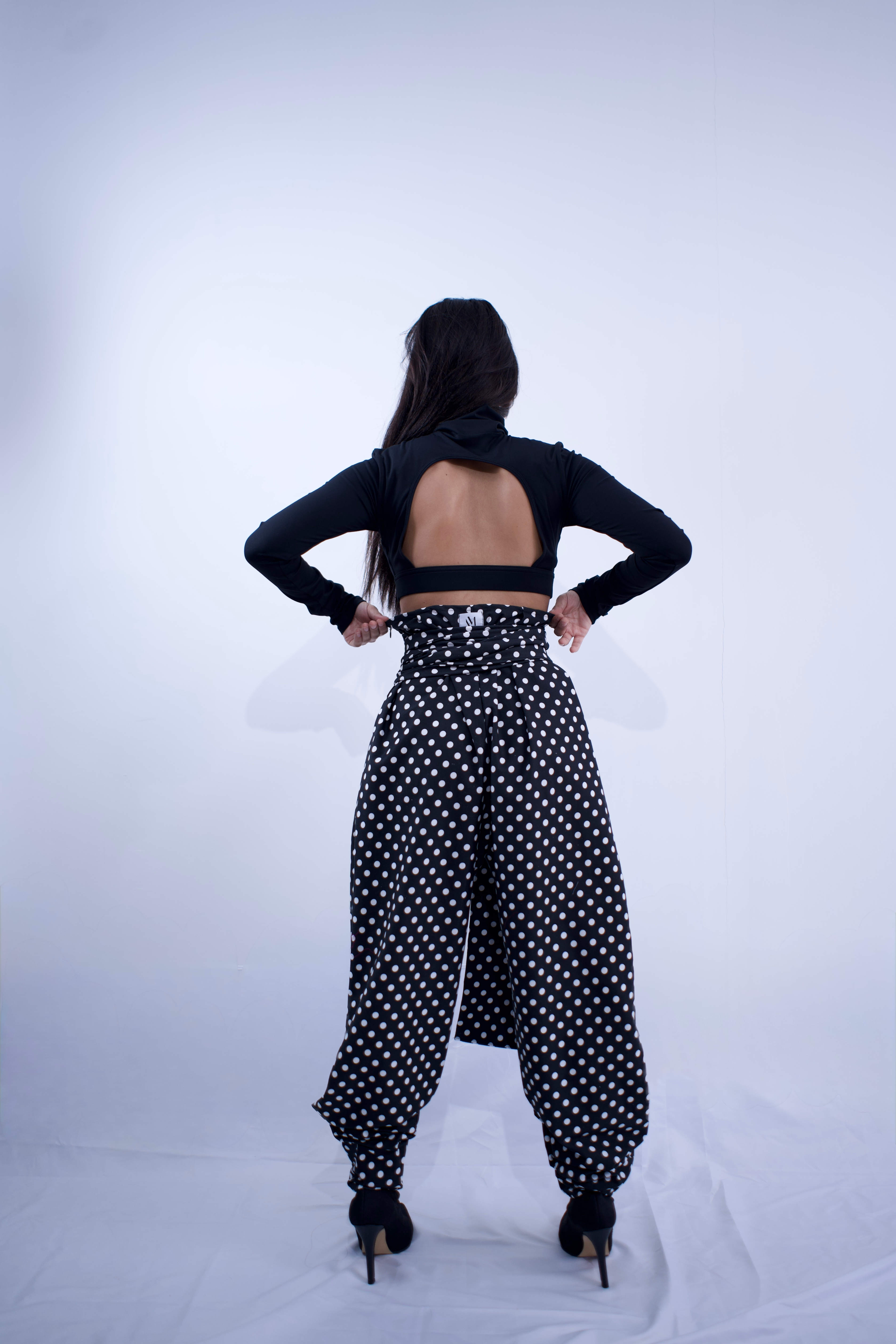 Cinched Power Trouser with Belt