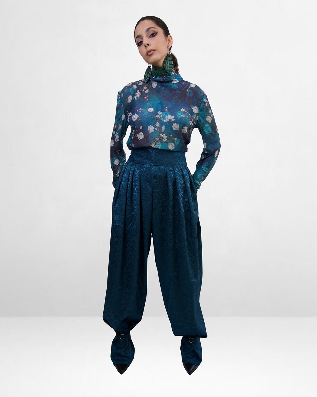 Desire Teal Pants - MVATIS