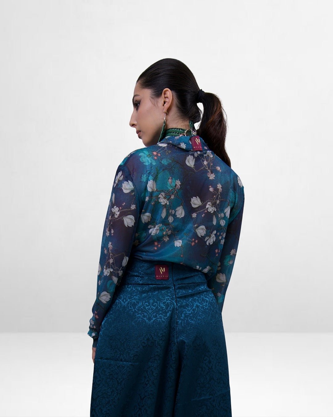 Wild Flower Mesh Top - MVATIS