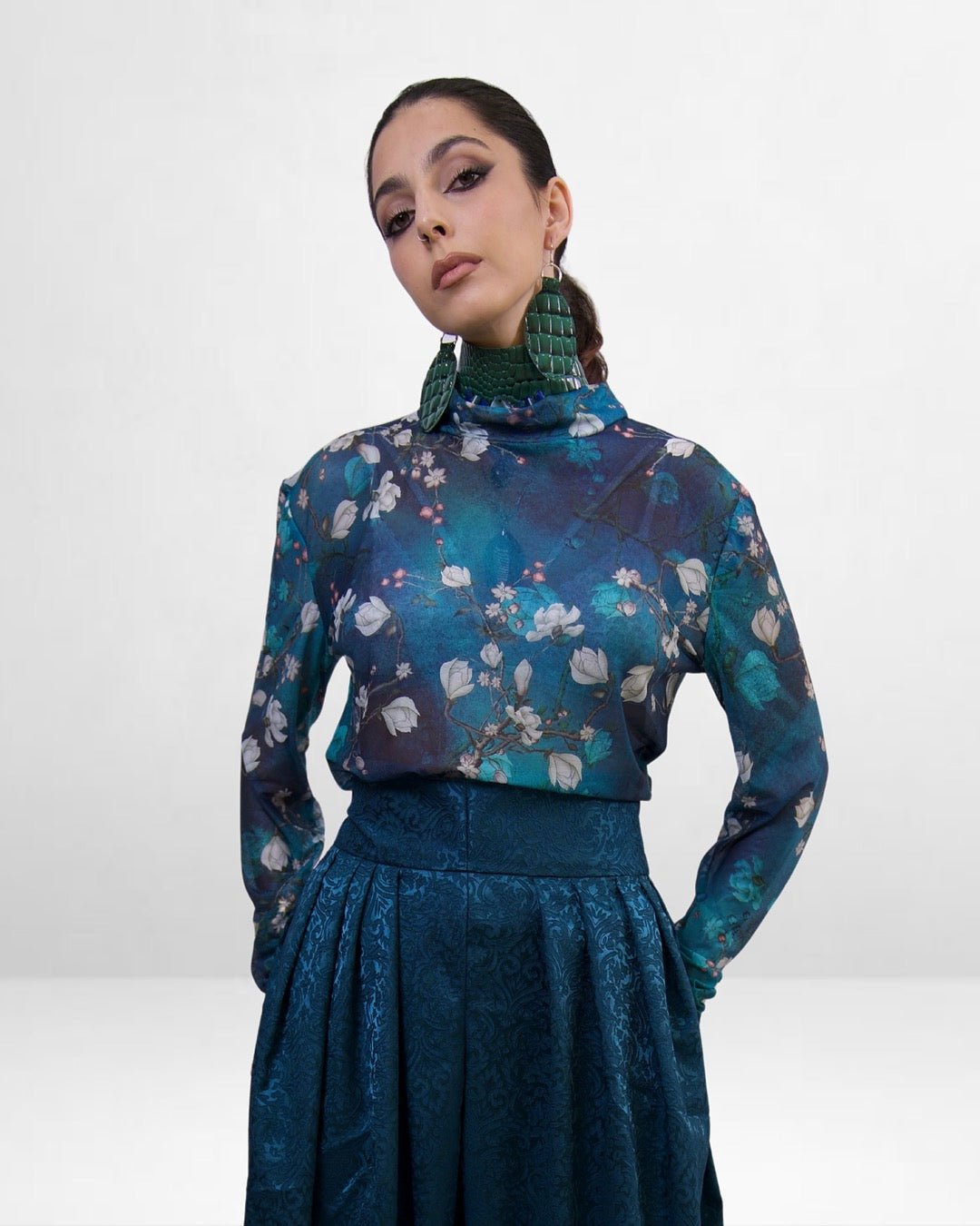 Wild Flower Mesh Top - MVATIS