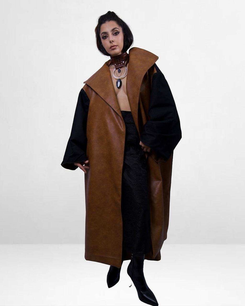"THE BOSS" UNISEX OVERSIZED REVERSIBLE COAT - MVATIS