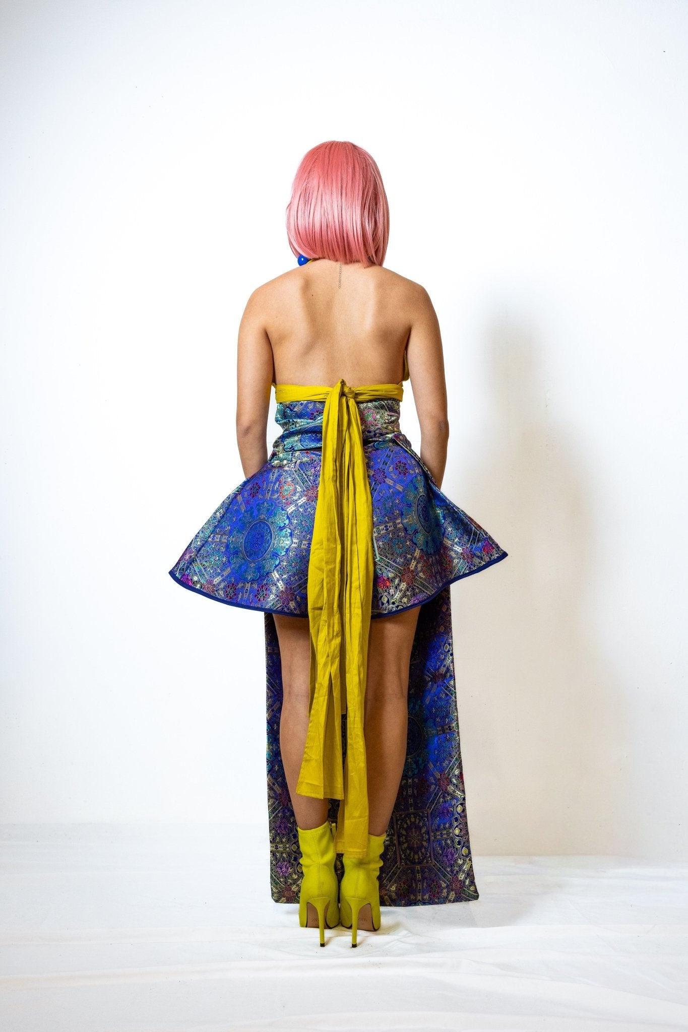 Attitude Shorts With Detachable Wrap Overskirt - MVATIS