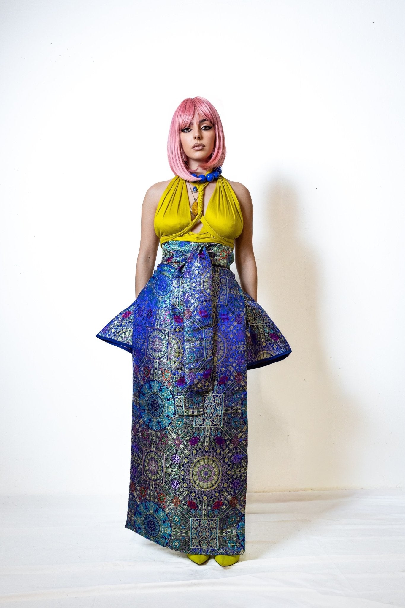 Attitude Shorts With Detachable Wrap Overskirt - MVATIS