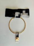Halo & Lock Chocker Necklace in Ikat - MVATIS