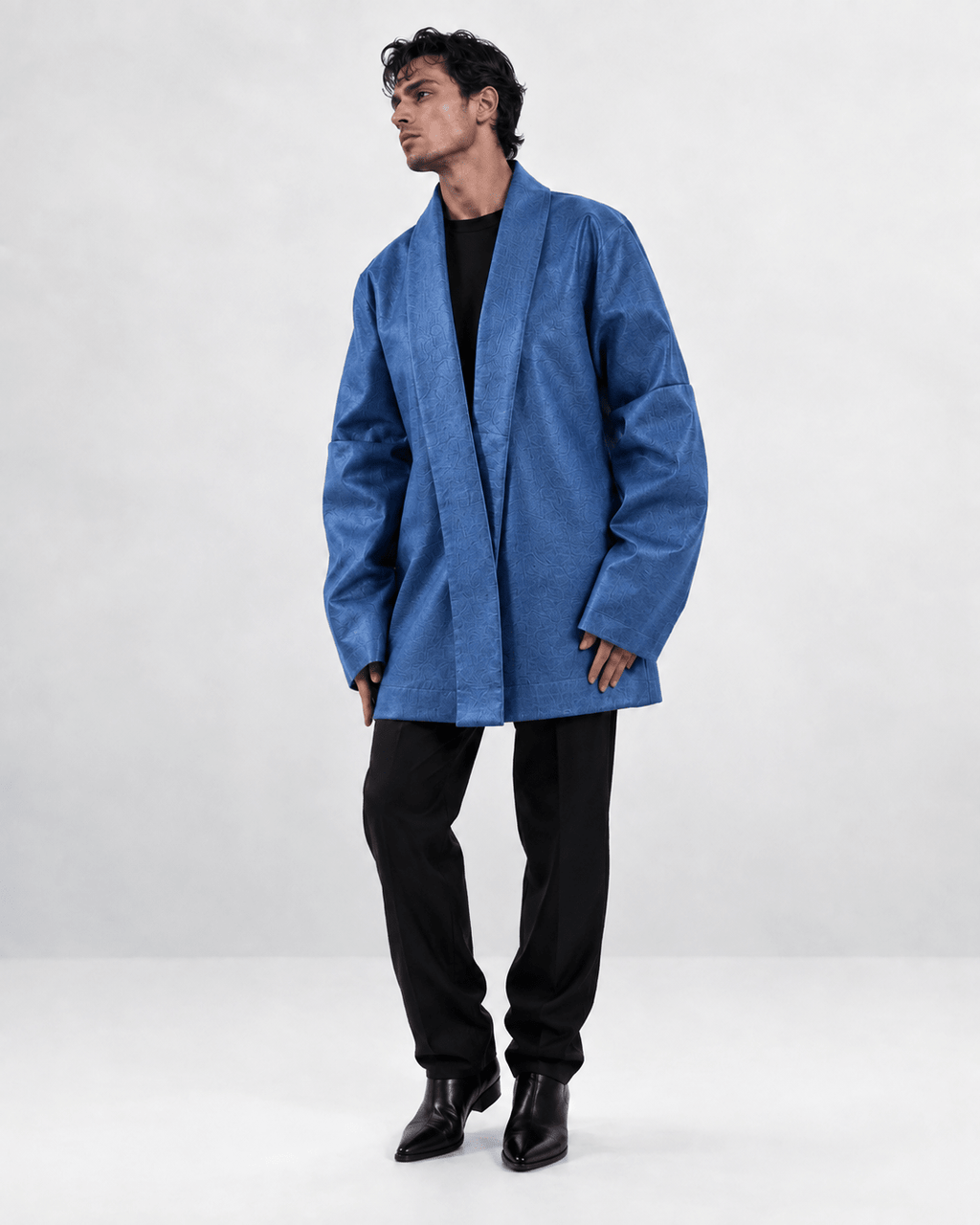 Reversible Unisex Leather & Jean Jacket - MVATIS