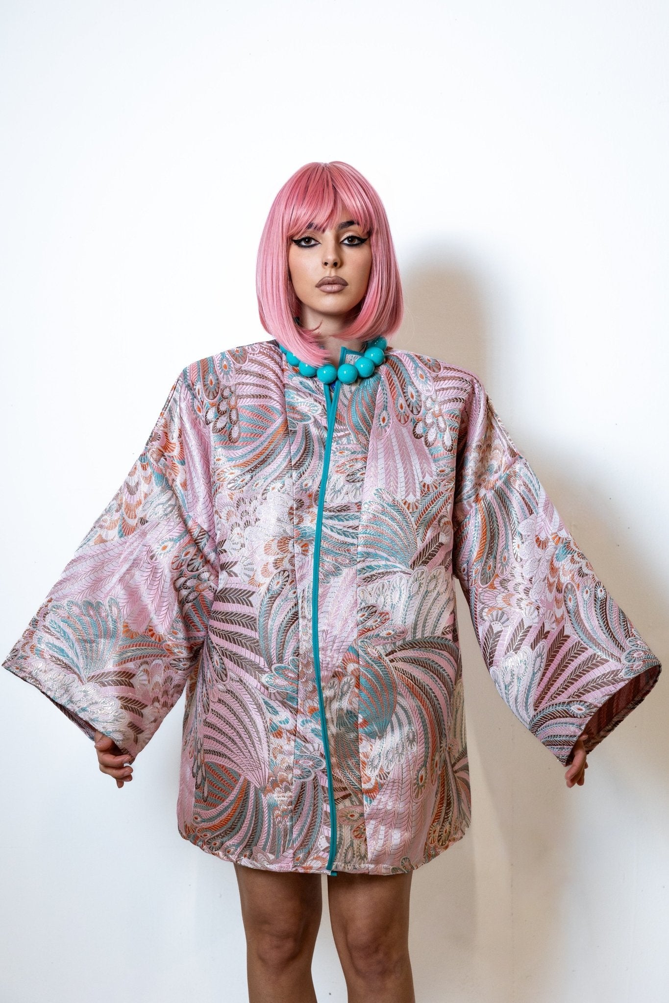 Persona Kimono Jacket With Belt - MVATIS