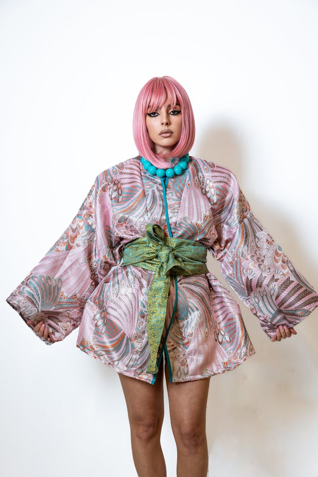 Persona Kimono Jacket With Belt - MVATIS