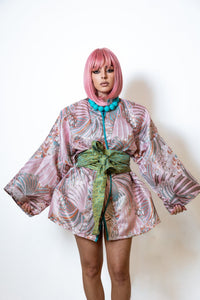 Persona Kimono Jacket With Belt - MVATIS